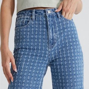 Pacsun Cross High Waisted Boyfriend Jeans NWT